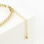 14k Gold Filled 18th Beaded Bracelet, thumbnail 3 of 7