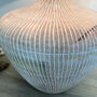 Kapuni White Wash Textured Wood Table Lamp, thumbnail 7 of 8