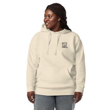 Melbourne Coffee Scene Cotton Blend Embroidered Hoodie, 4 of 10