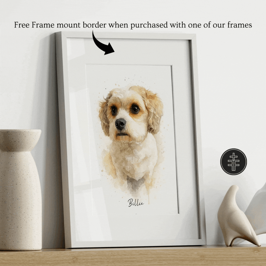 Personalised Dog, Horse And Pet Watercolour Portrait, thumbnail 2 of 12