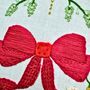 Christmas Bow Embroidery Kit, thumbnail 4 of 8