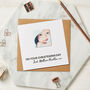 Personalised Christening Photo Magnet Card, thumbnail 1 of 5
