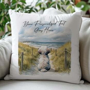 Personalised Maltese Dog Beach Walk Collection, 3 of 8