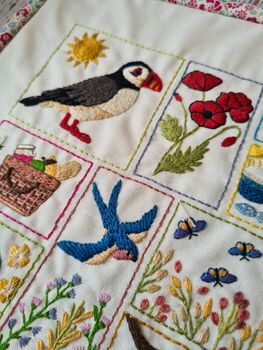 Summer Splendour Hand Embroidery Kit, 3 of 12