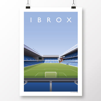 Rangers Ibrox Copland Road Stand Poster, 2 of 8