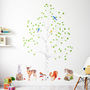 Woodland Nursery Wall Stickers, Animals And Tree Set, thumbnail 1 of 7