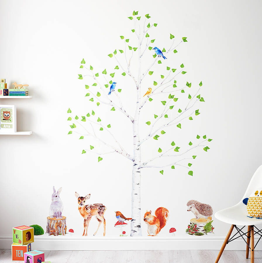 Tree wall 2024 stickers nursery