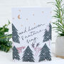 Luxury Pack Of Six Illustrated Christmas Cards, thumbnail 3 of 4