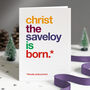 Autocorrect 'Saveloy' Christmas Card Single Or Pack, thumbnail 1 of 3