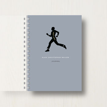 Personalised Fitness Lovers Journal Or Notebook, 7 of 8