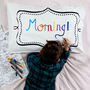 Doodle Pillowcase Kit + 10 Pens, Colour In And Design, thumbnail 5 of 6
