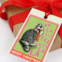 Feline Festive Gift Tag Pack Of Eight, thumbnail 3 of 3