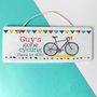 Personalised Gone Cycling Sign, thumbnail 3 of 4