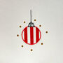 Pack Of Three 'Christmas' Hand Embroidered Cards, thumbnail 8 of 9