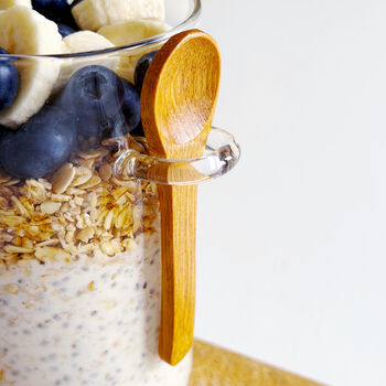 Glass Jar With Bamboo Lid And Spoon, 7 of 12