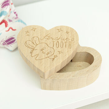 Personalised Wooden Flying Tooth Fairy Box, 3 of 3