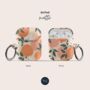 Orange Blossom Air Pods Case With Keychain, thumbnail 4 of 5