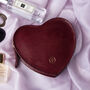 Leather Heart Travel Case 'Mirabella Large', thumbnail 1 of 12