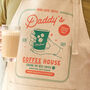 Personalised Barista Coffee Burlap Apron, thumbnail 2 of 5