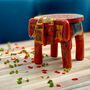 Hand Painted Wooden Indian Elephant Stand, thumbnail 1 of 3