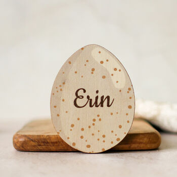 Personalised Place Setting, Speckled Egg, 2 of 4