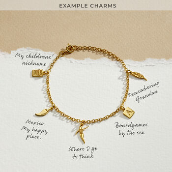 Personalised Dinky Story Five Charm Bracelet, 4 of 10