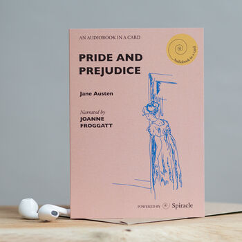 Jane Austen's Pride And Prejudice Audiobook Gift For Book Lovers, 3 of 12