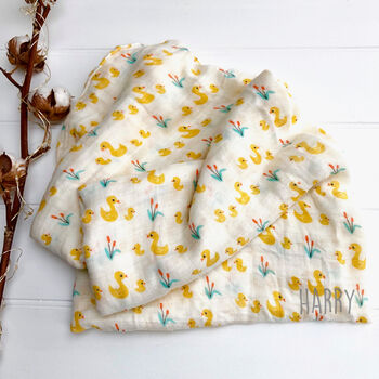 Baby's Personalised Swaddle Blanket, 3 of 4