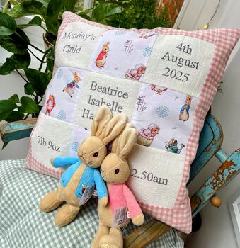 Peter Rabbit© Memory Cushion**, 9 of 10