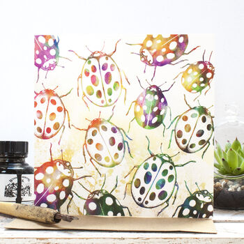 Gift Card Bundle Of Five | Colourful Creatures, 6 of 6