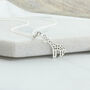 Sterling Silver Giraffe Pendant Necklace, thumbnail 5 of 12