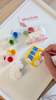 Paint Your Own Vehicles Craft Kit Party Bag Fillers Boys, 7 of 7