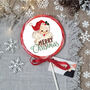 Merry Christmas Vintage Santa Lollipop, thumbnail 1 of 3