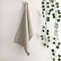 100% Linen Tea Towel, Washed Linen Kitchen Towel, thumbnail 1 of 8