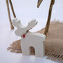 Christmas Reindeer Decorative Ornament, thumbnail 5 of 5