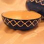 Atasi Blue Pottery Salad Bowls, thumbnail 1 of 3