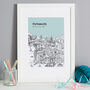 Personalised Portsmouth Print, thumbnail 1 of 10