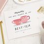 Funny Tea Pun Mothers Day Card, thumbnail 1 of 7