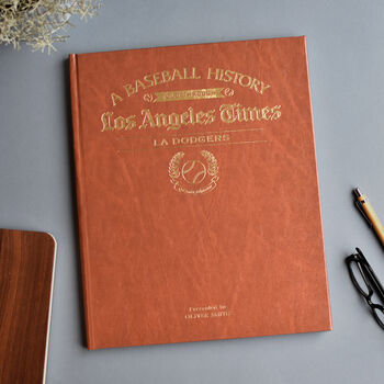 Los Angeles Dodgers Personalised Gift Newspaper Book, 7 of 11