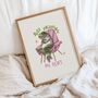 Busy Enjoying My Mortgage Frog Print, thumbnail 4 of 4