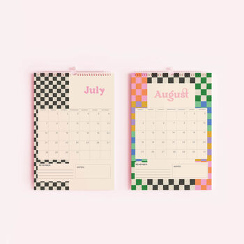 2024 Checkerboard Calendar, 5 of 7