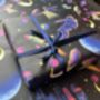 Space Gift Wrap X Two Sheets, thumbnail 2 of 3