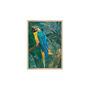 Framed Macaw Tropical Jungle Wall Art Print Copper, thumbnail 4 of 8