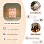 Ceramic White Butterfly Electric Oil Wax Melts Burner, thumbnail 4 of 6