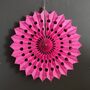 Pink Paper Fan Hanging Decoration, thumbnail 6 of 8
