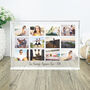 Personalised Freestanding Photo Giant Crystal Block 19.5cm Landscape, thumbnail 1 of 5