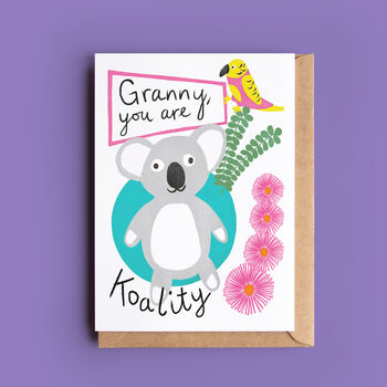 Koala Card For Mum, Mummy, Nanny Or Granny, 4 of 5