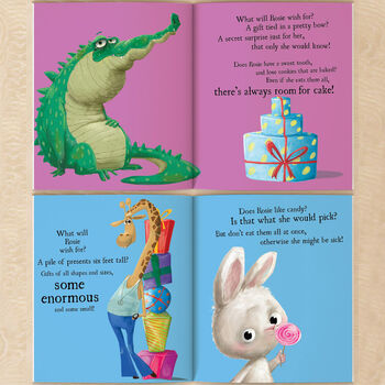 Kids Birthday Gift Personalised Story Book, 4 of 11