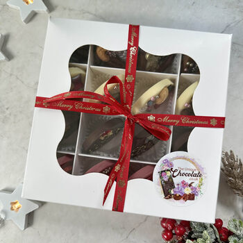 Personalised Christmas Chocolate Rounds, Artisan Treat, 7 of 7