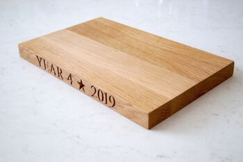 Personalised Chopping Board With Hand Written Engraving, 2 of 6
